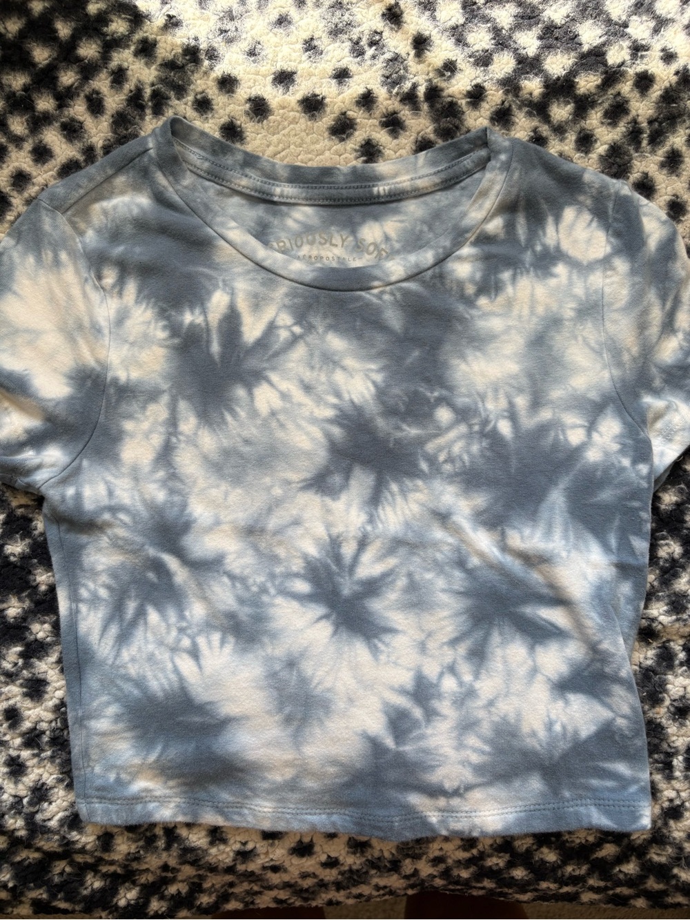 Tie dye crop